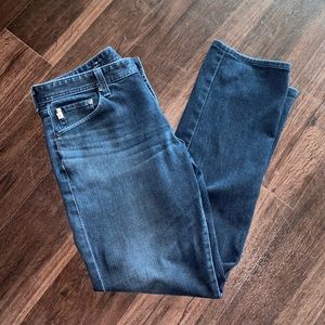 AG, Adriano Goldschmied dark wash jeans